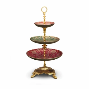 Fortuny 3-Tier Servernordic style desktop ornaments