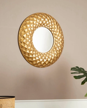 Fractal Wall Mirrornordic style wall decor