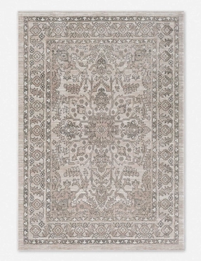 Frannie Rugmodern color block patchwork rug