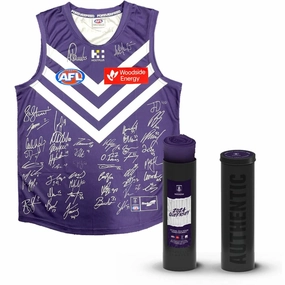 FREMANTLE FOOTBALL CLUB 2024 SQUAD SIGNED OFFICIAL GUERNSEYhandmade souvenirs