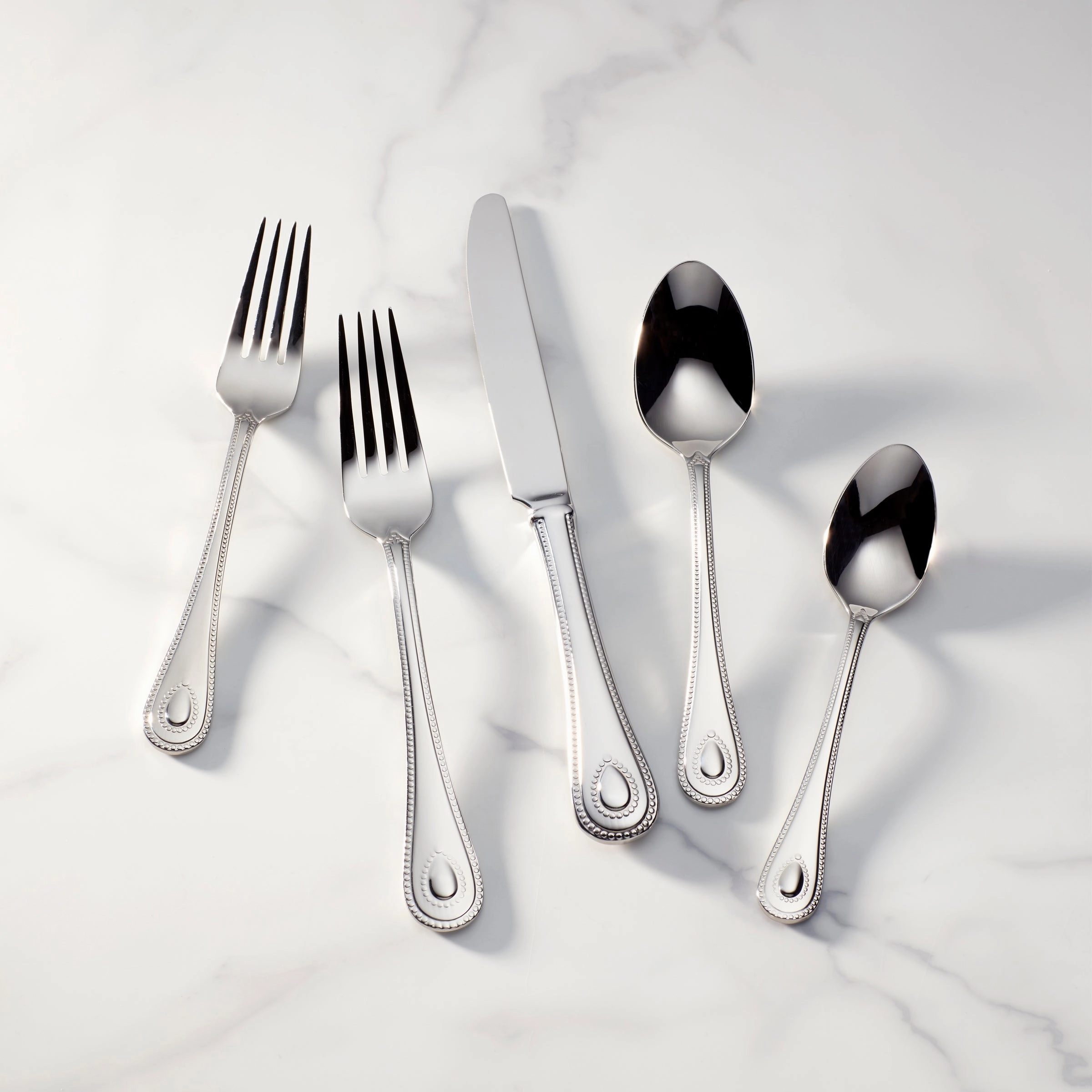 French Perle 65 Piece Flatware Setthanksgiving decor ,thanksgiving centerpiece 