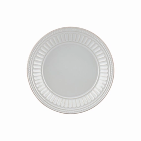 French Perle Groove Dove Dessert Platemodern kitchen decor ,kitchen dinner set ,dinnerware 