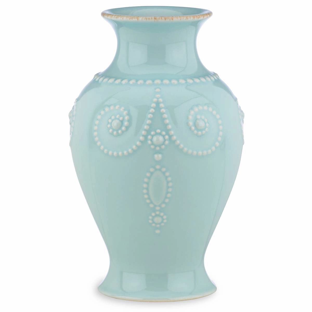 French Perle Ice Blue Bouquet Vase