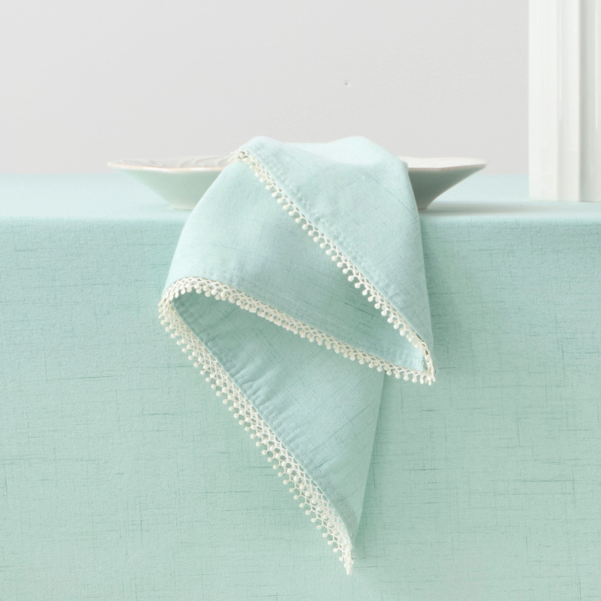 French Perle Ice Blue Napkin - 2 Packhome decor ,wall decor 