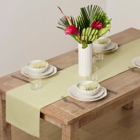 French Perle Pistachio Runnerthanksgiving decor ,thanksgiving centerpiece 