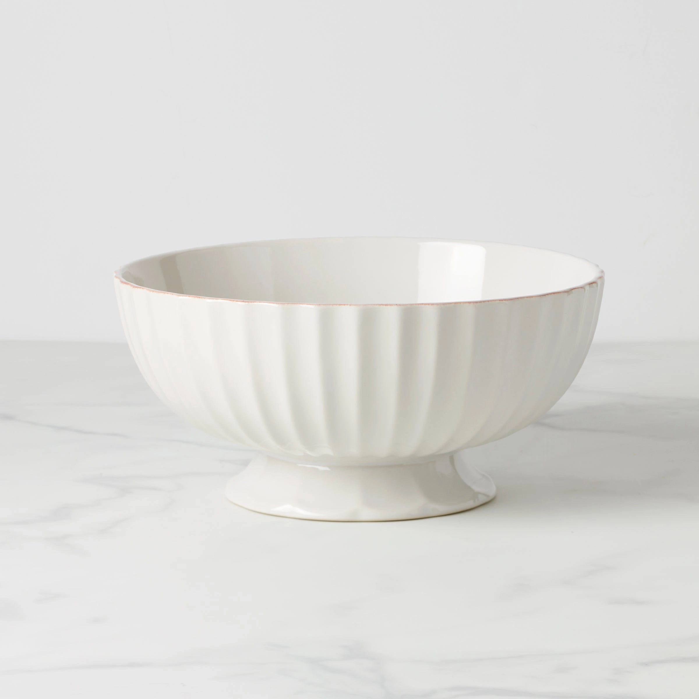 French Perle Scallop Centerpiece Bowlthanksgiving decor ,thanksgiving centerpiece 