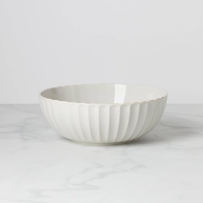 French Perle Scallop Serving Bowlthanksgiving decor ,thanksgiving centerpiece 