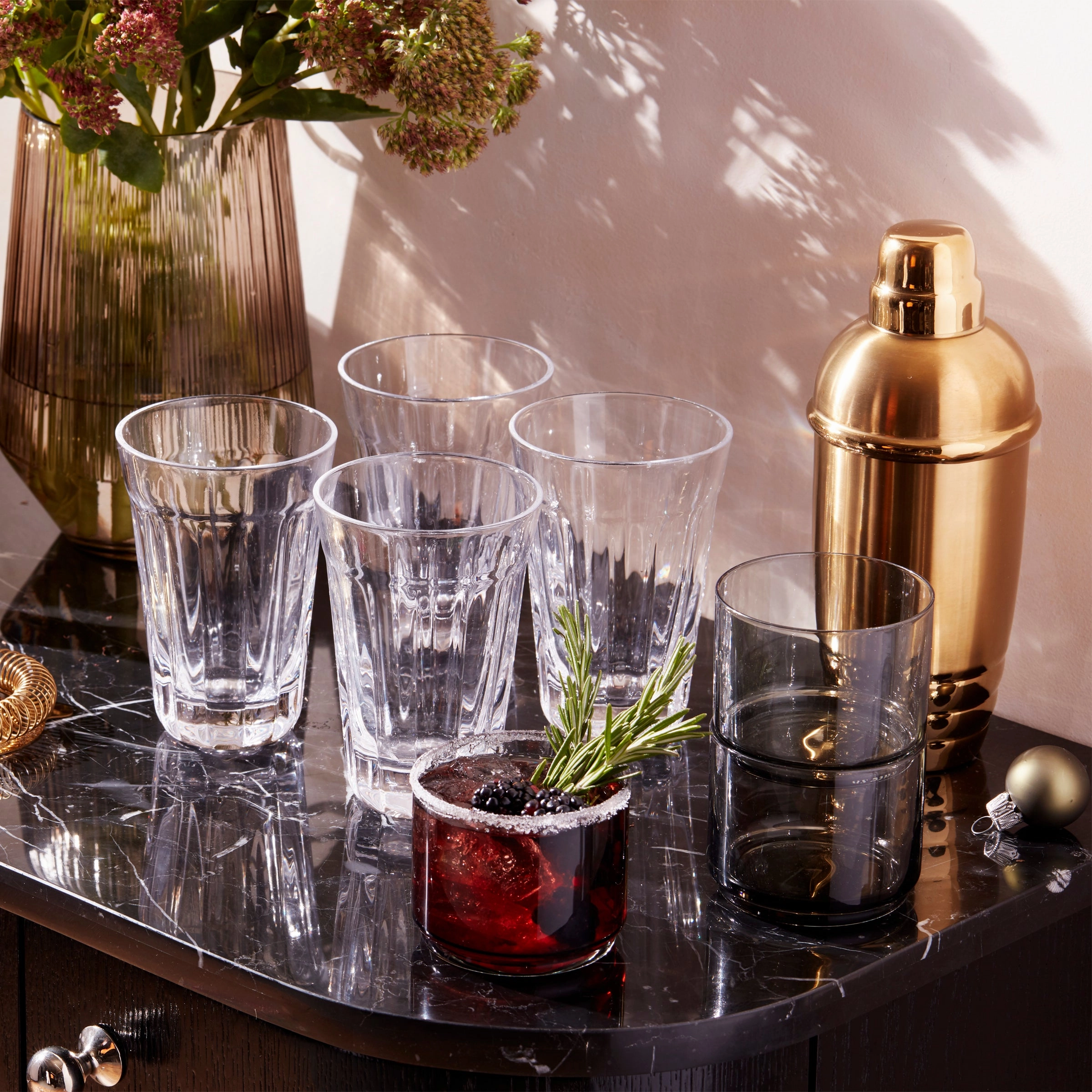 French Perle Short Glasses - Set Of 4