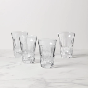 French Perle Short Glasses - Set Of 4valentine's day decorations ,valentine's centerpiece 