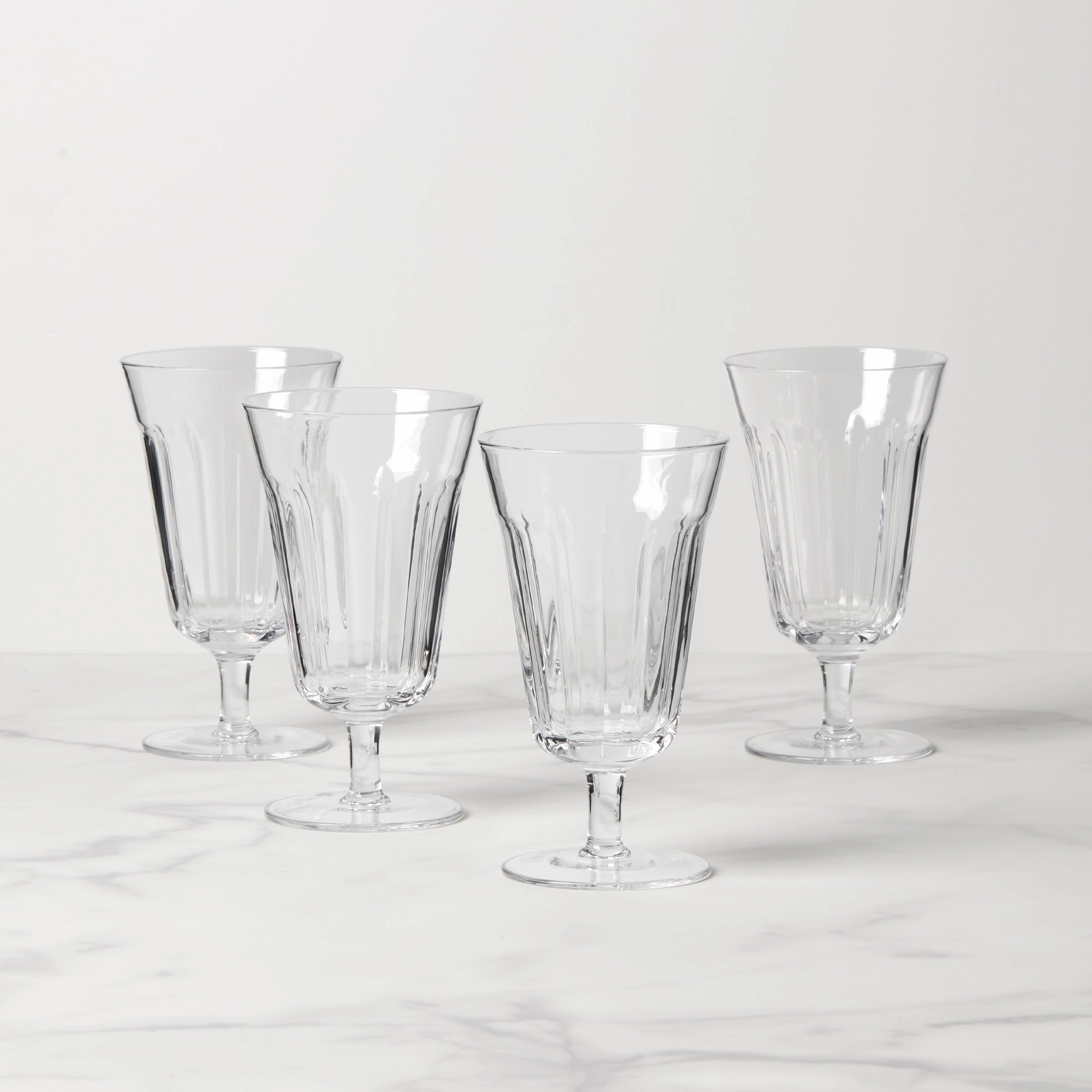 French Perle Tall Stem Glasses - Set Of 4easter decorations ,easter centerpiece 