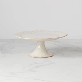 French Perle White Pedestal Cake Platethanksgiving decor ,thanksgiving centerpiece 