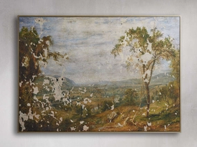 Fresco Countryside Framed Printhome decor ,wall decor 