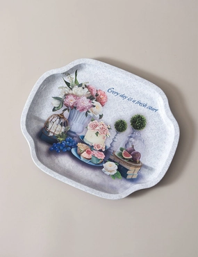 Fresh Start' Serving Tray - Set Of 2modern kitchen decor ,kitchen dinner set ,dinnerware 