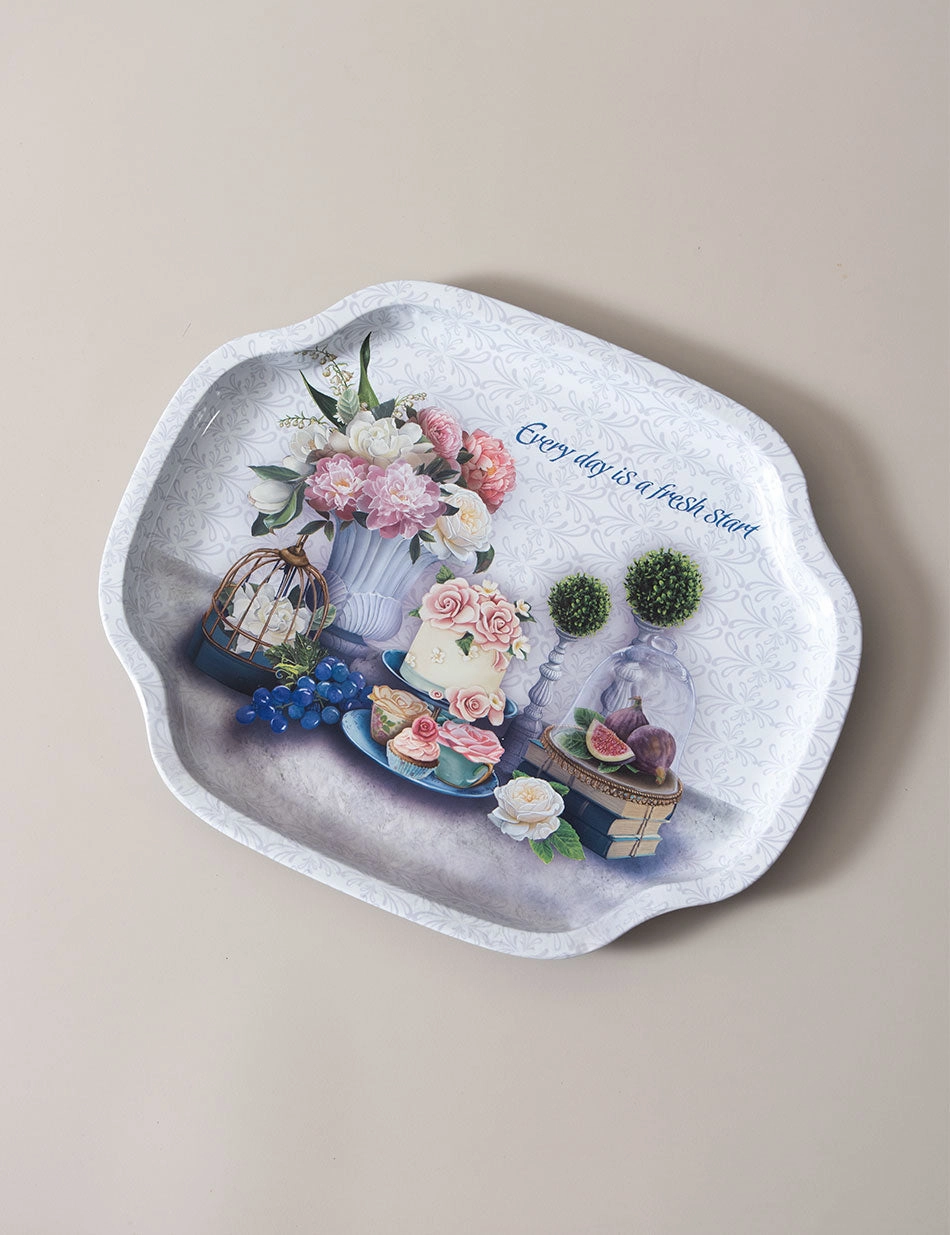 Fresh Start' Serving Tray - Set Of 2modern kitchen decor ,kitchen dinner set ,dinnerware 
