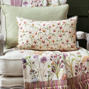 Fresia Printed Cushion Linenhome decor ,wall decor 