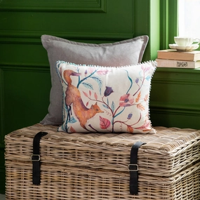 Frieda Fox Printed Cushion Linenhome decor ,wall decor 