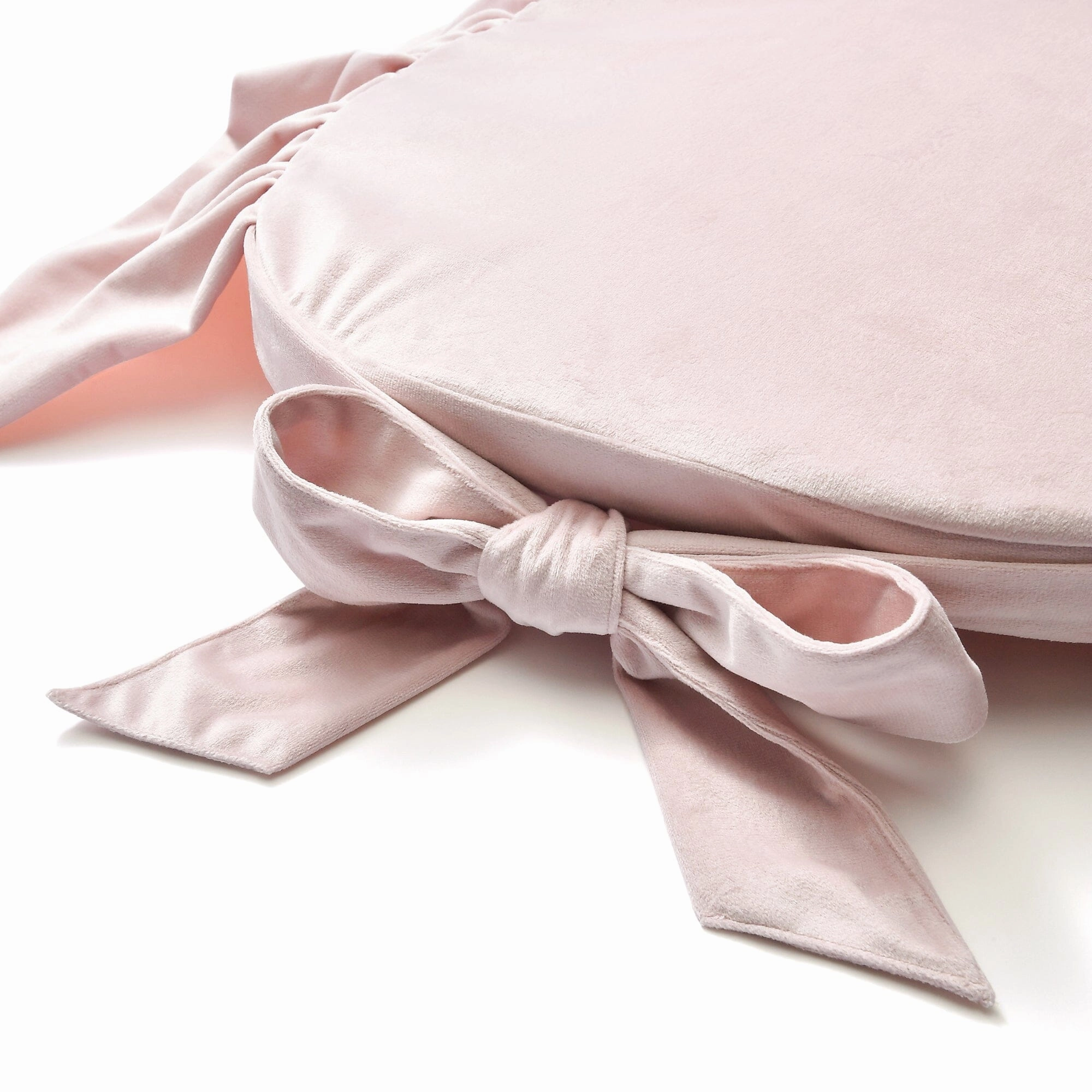 Frill Chair Seat Cushion  Pink