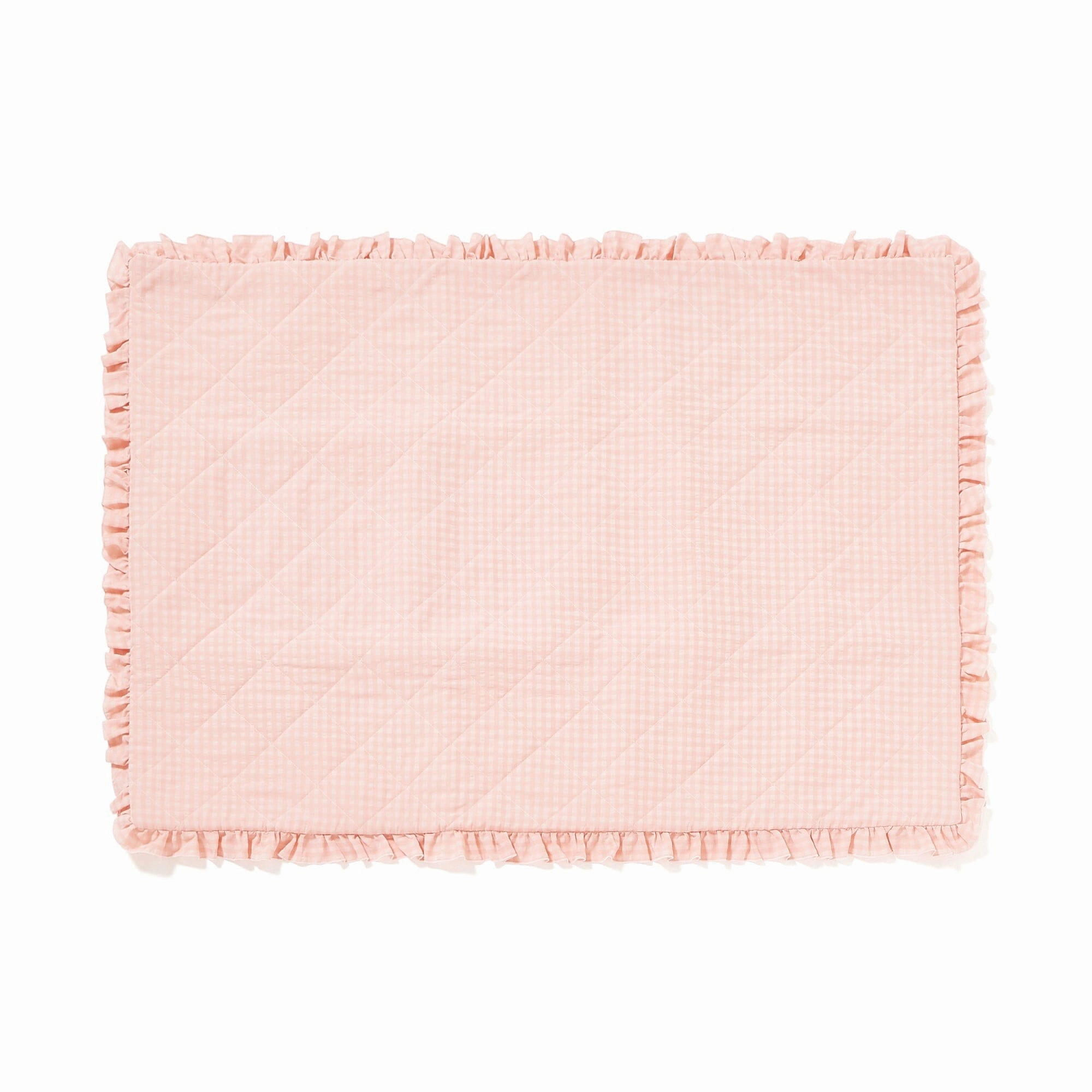 Frill Check Leisure Sheet 14001000 Pink