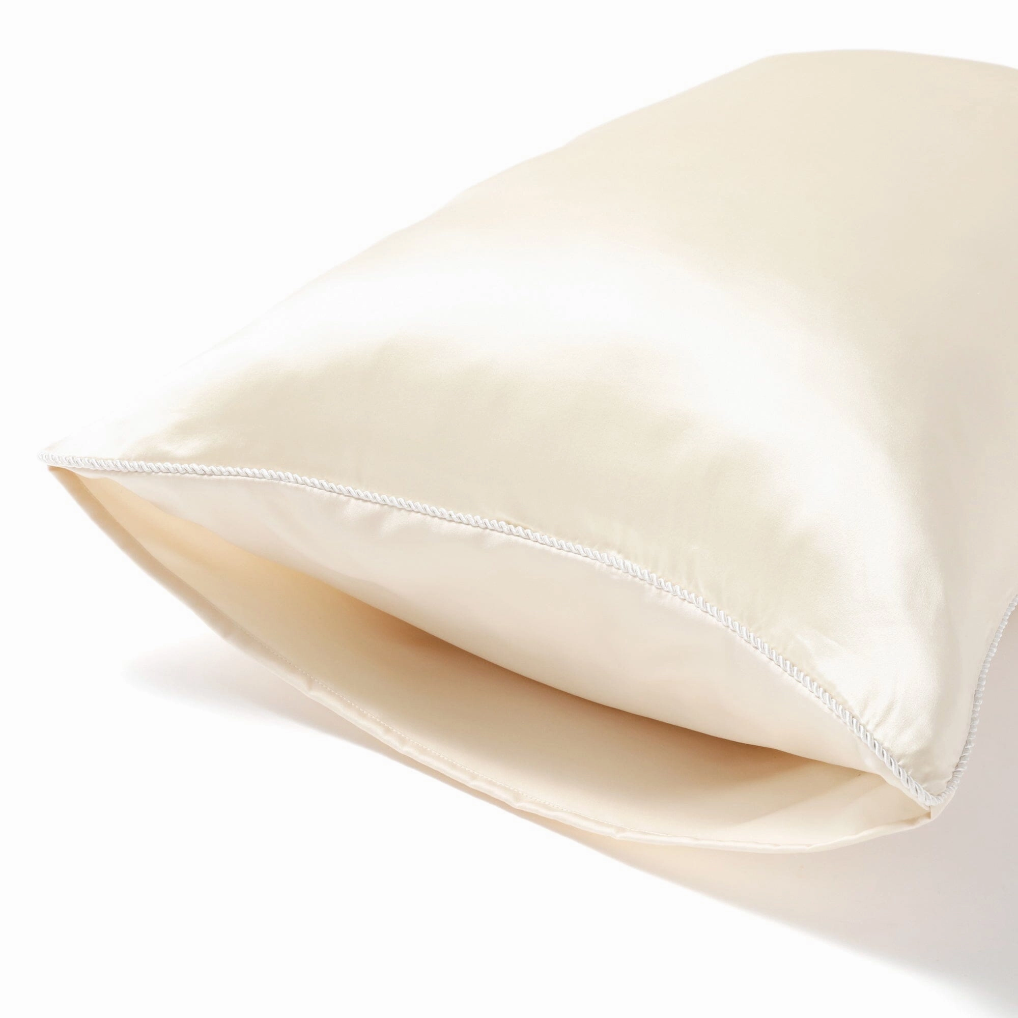 Front Silk Pillow Case 500 X 700  Ivory