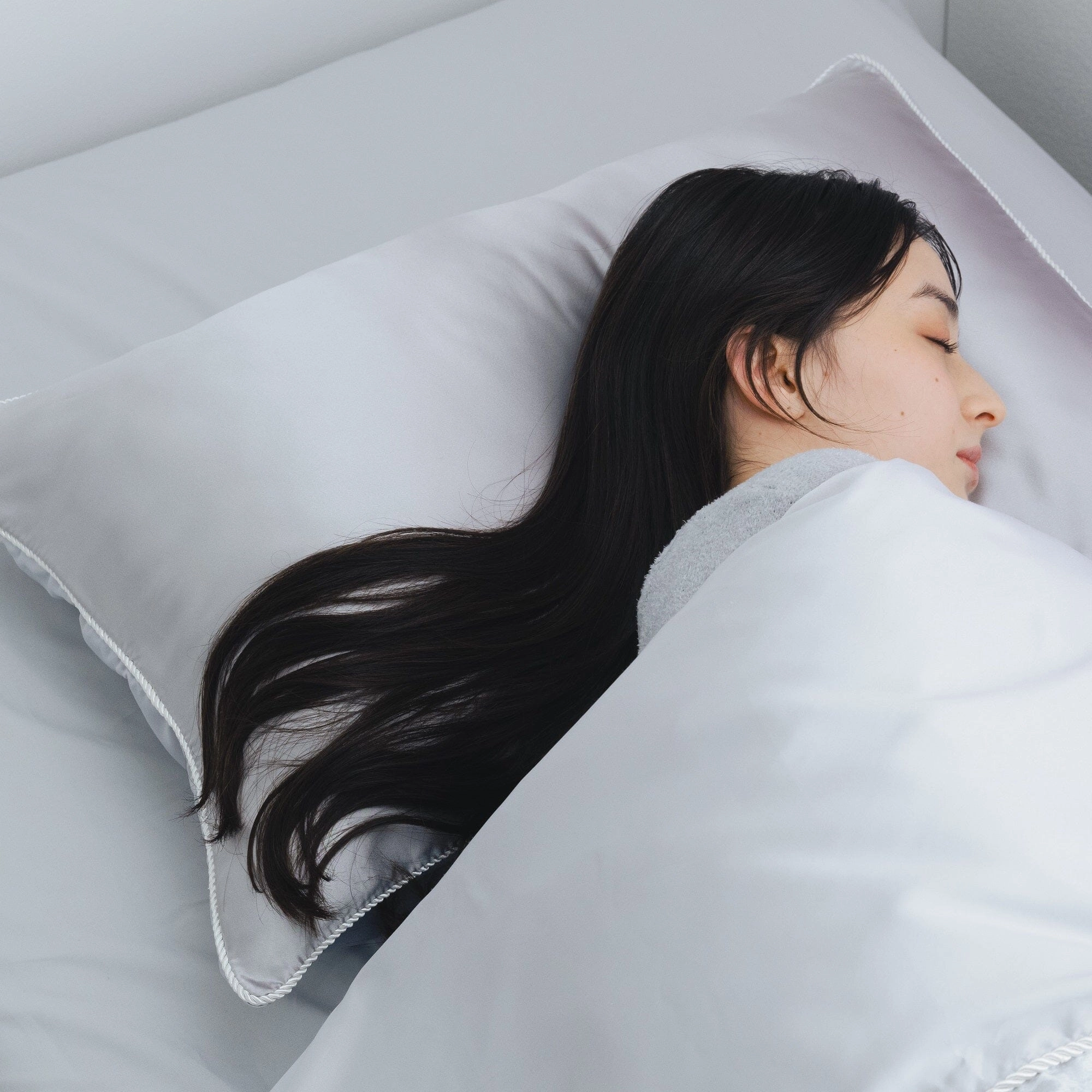 Front Silk Pillow Case 500 X 700  Ivory
