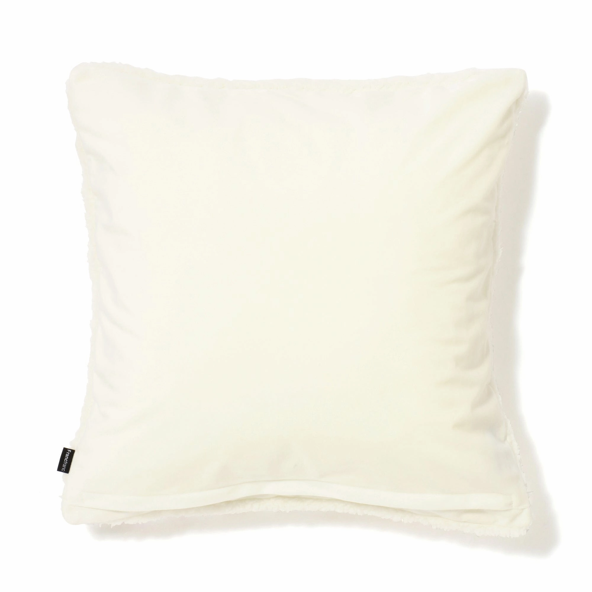 Fur AB Cushion Cover 450 X 450 White
