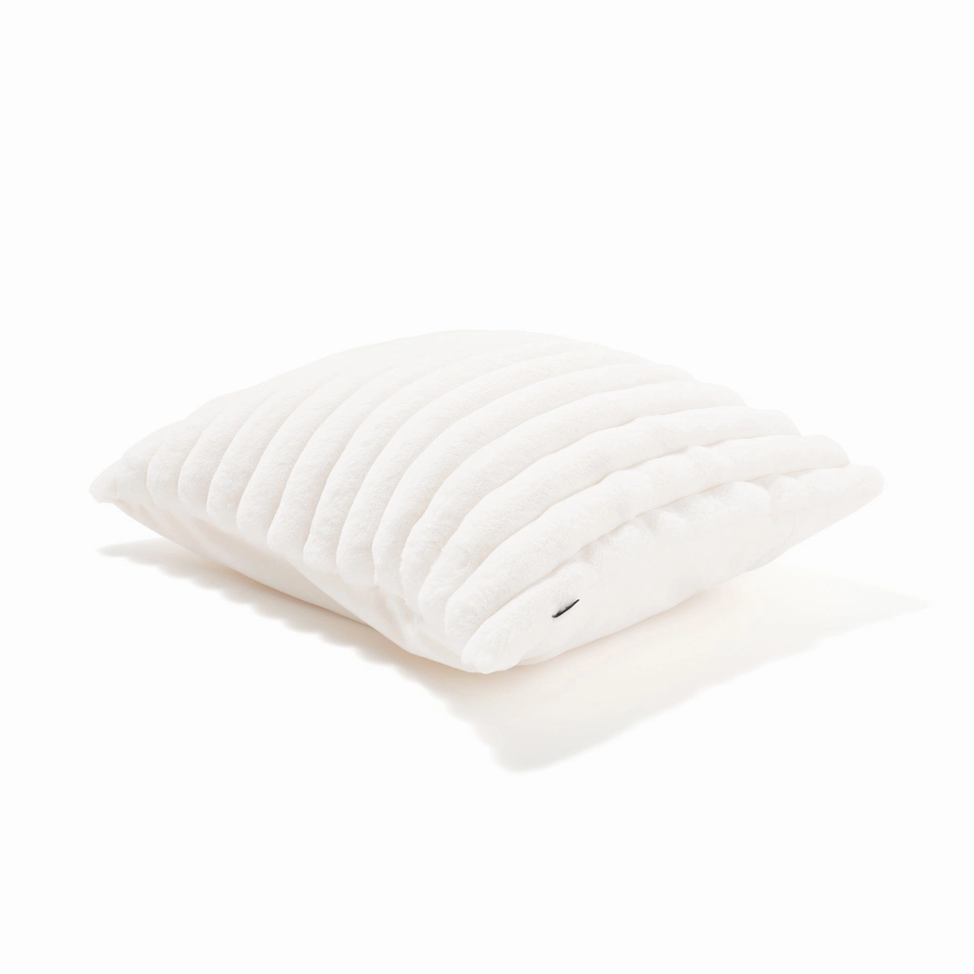 Fur Cushion Cover 450 X 450 Ivory