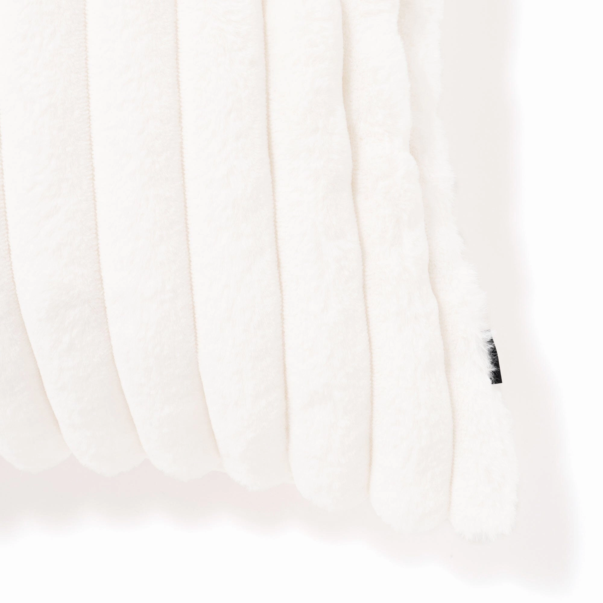 Fur Cushion Cover 450 X 450 Ivory