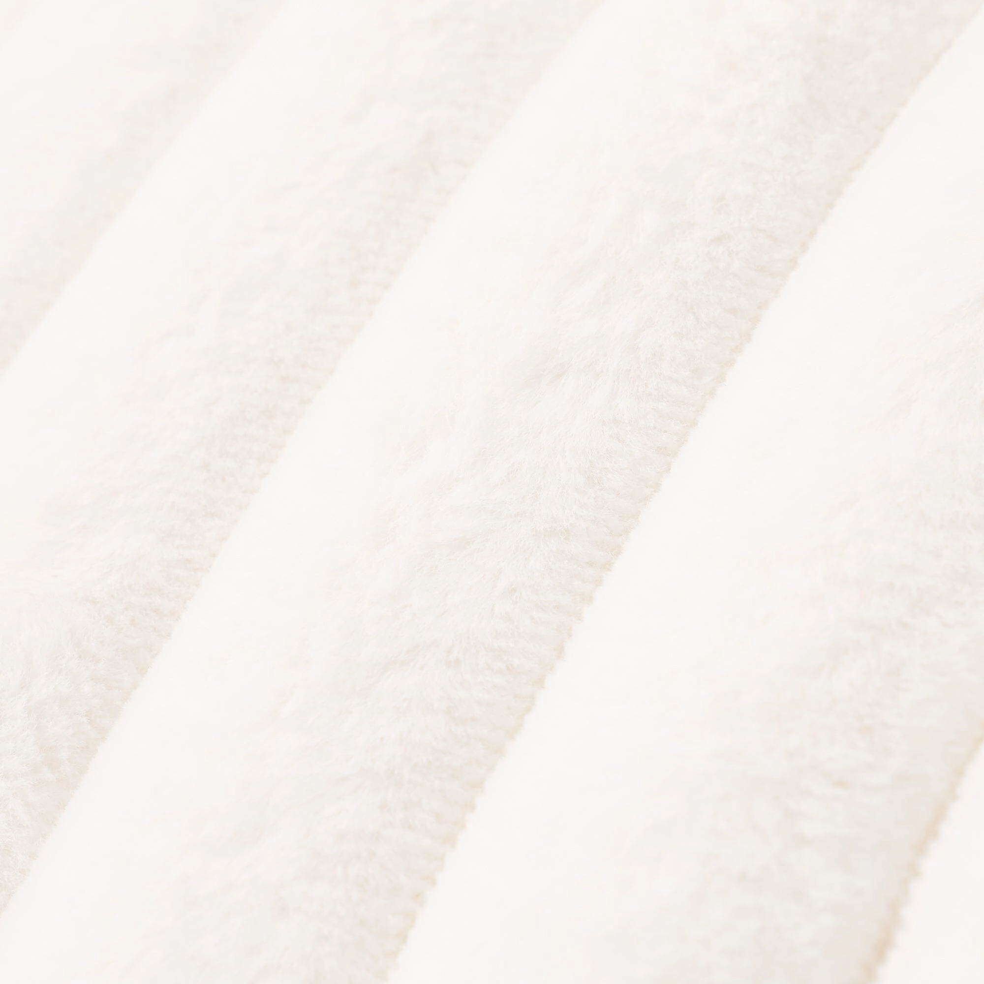 Fur Cushion Cover 450 X 450 Ivory