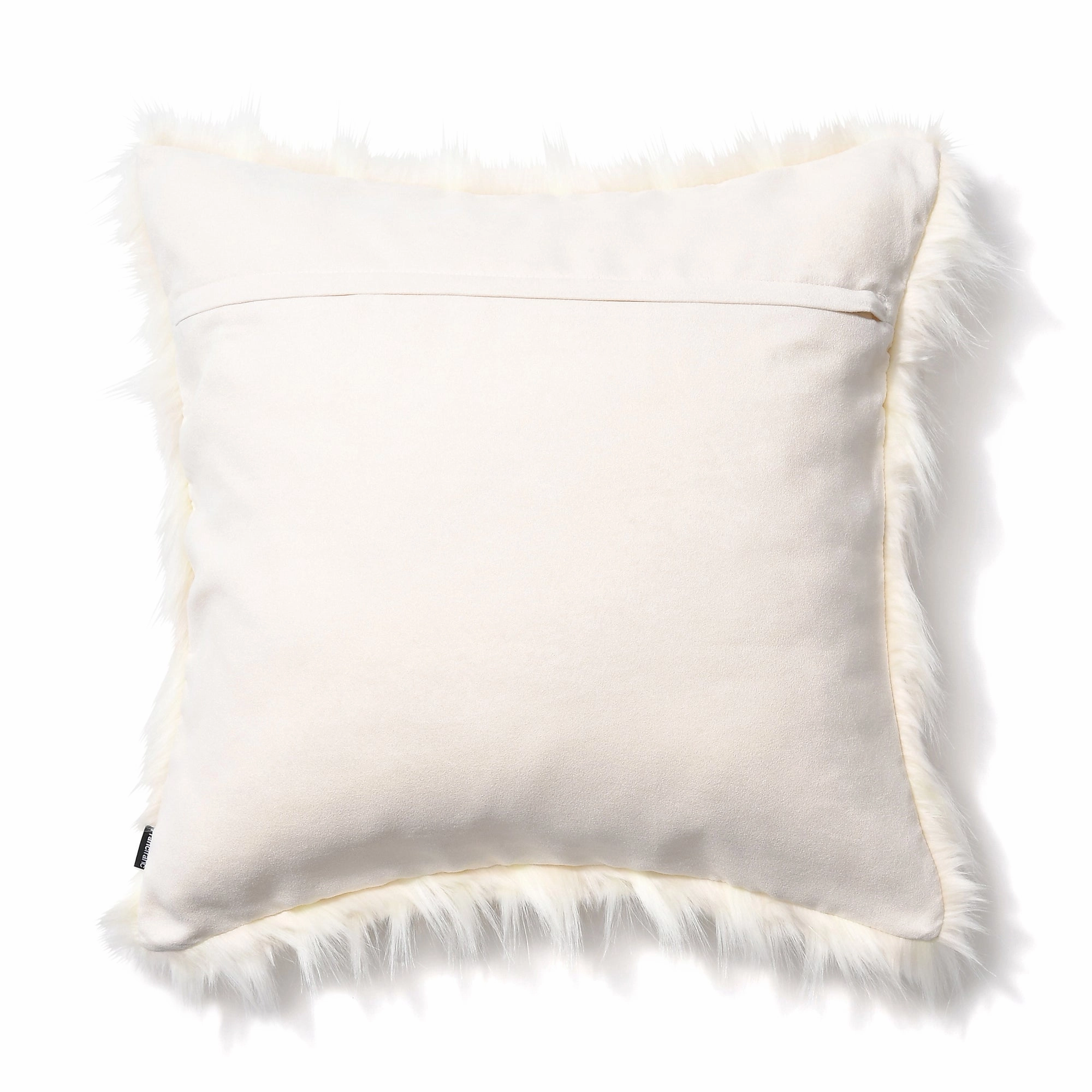 Fur I Cushion Cover 450 X 450 White