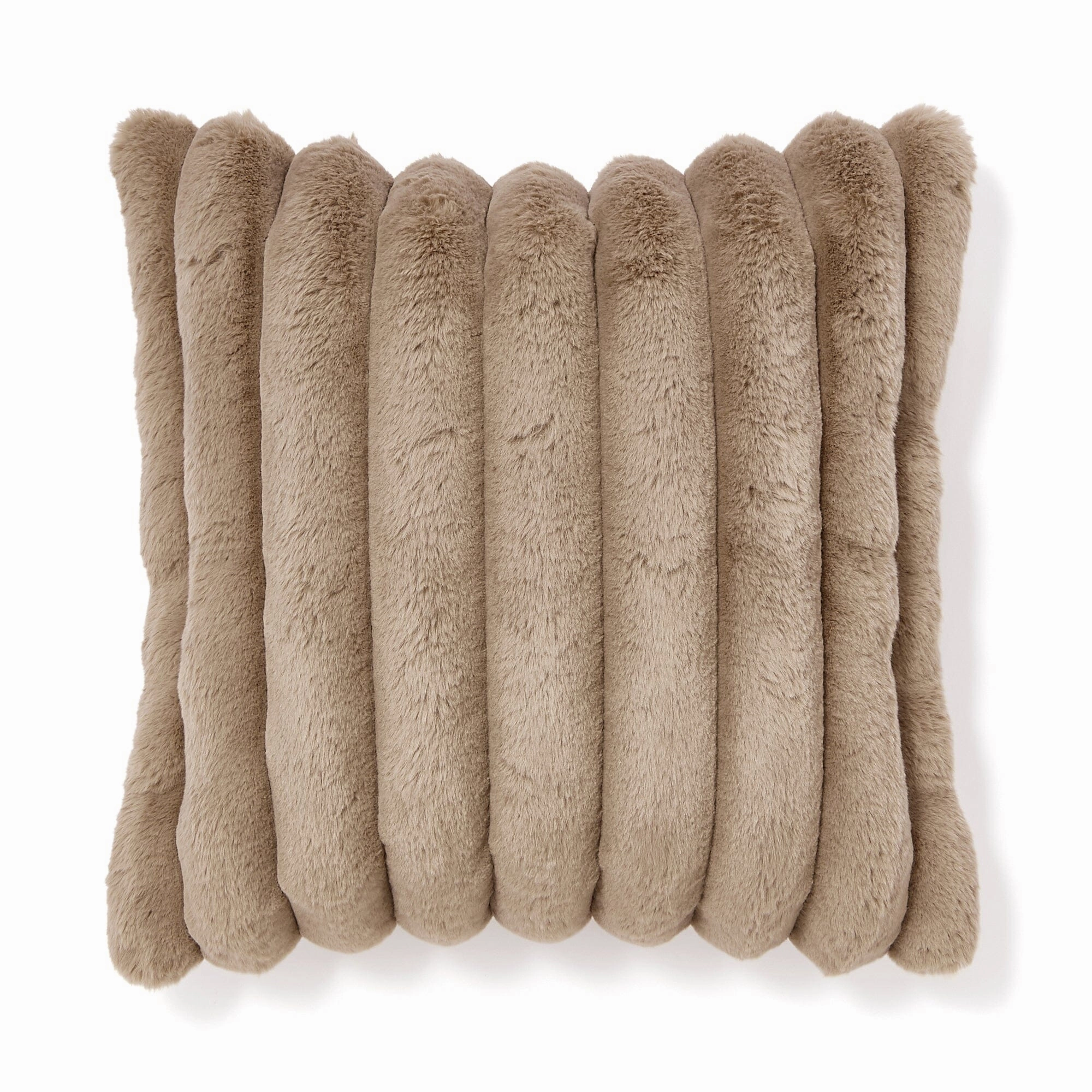 Fur J Cushion Cover 450 X 450 Brownbedding sets ,throw blankets 