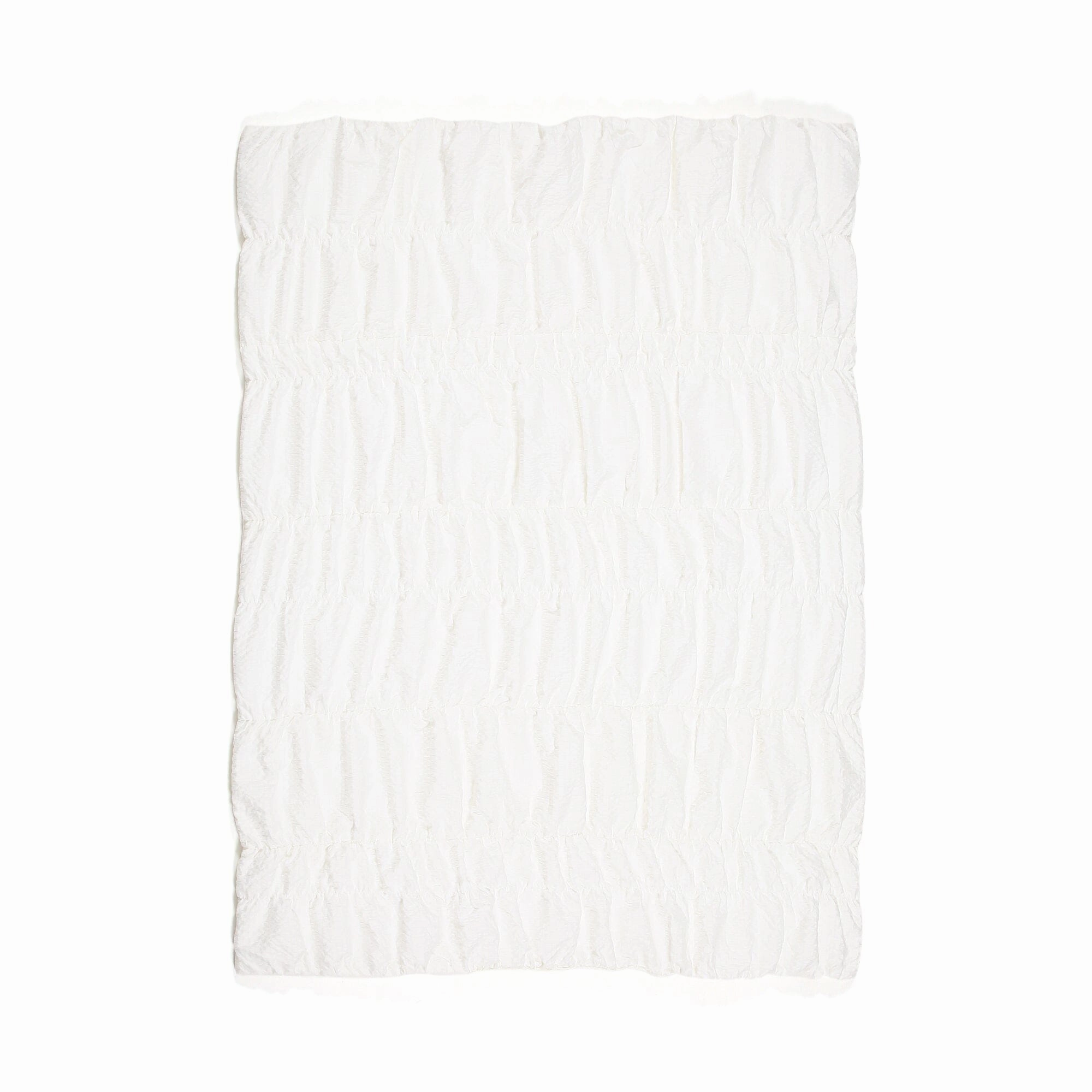 Fuwaro Cooling Futon Gathered Single White