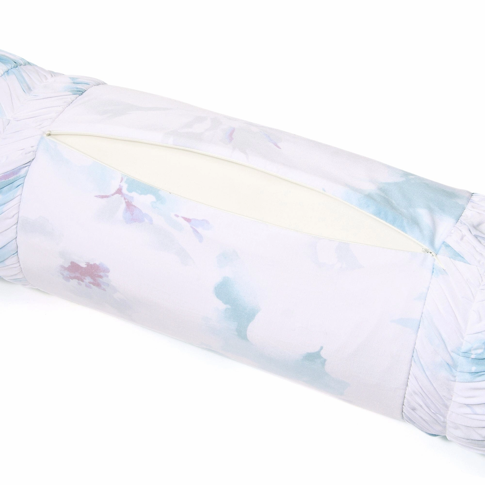 Fuwaro Cooling Long Cushion Water Flower Blue