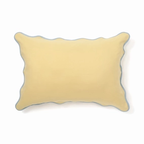 Fuwaro Cooling Pillow Cover Bicolor Wave 700 X 500 Yellow X Bluebedding sets ,throw blankets 