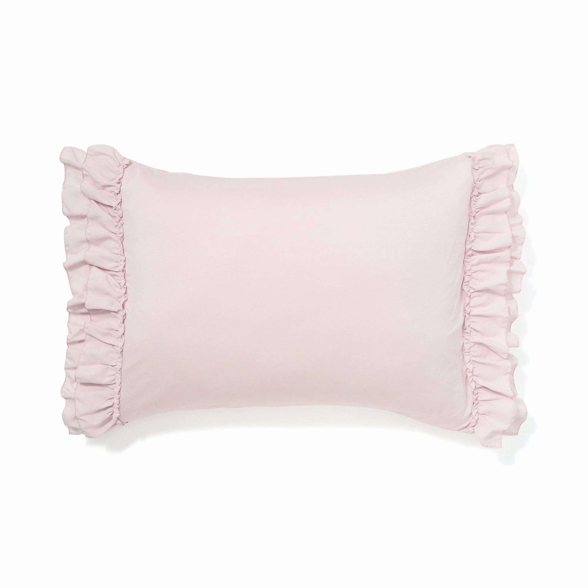Fuwaro Cooling Pillow Cover Ruffle 700 X 500 Pinkbedding sets ,throw blankets 
