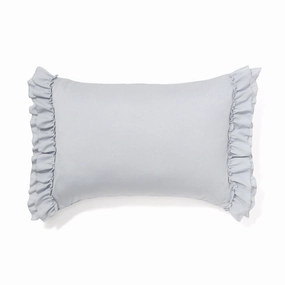Fuwaro Cooling Pillow Cover Ruffles 700 X 500 Graybedding sets ,throw blankets 