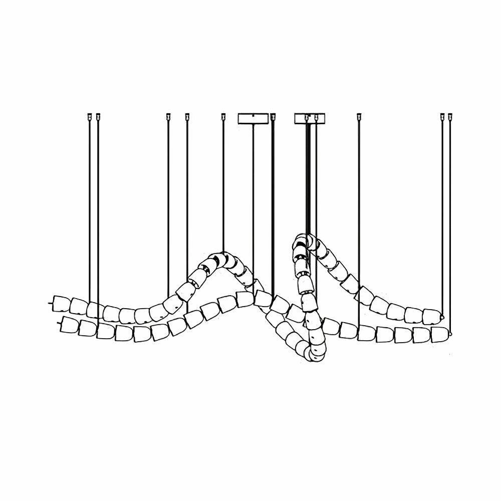 Gabriel Chrome Chandelier
