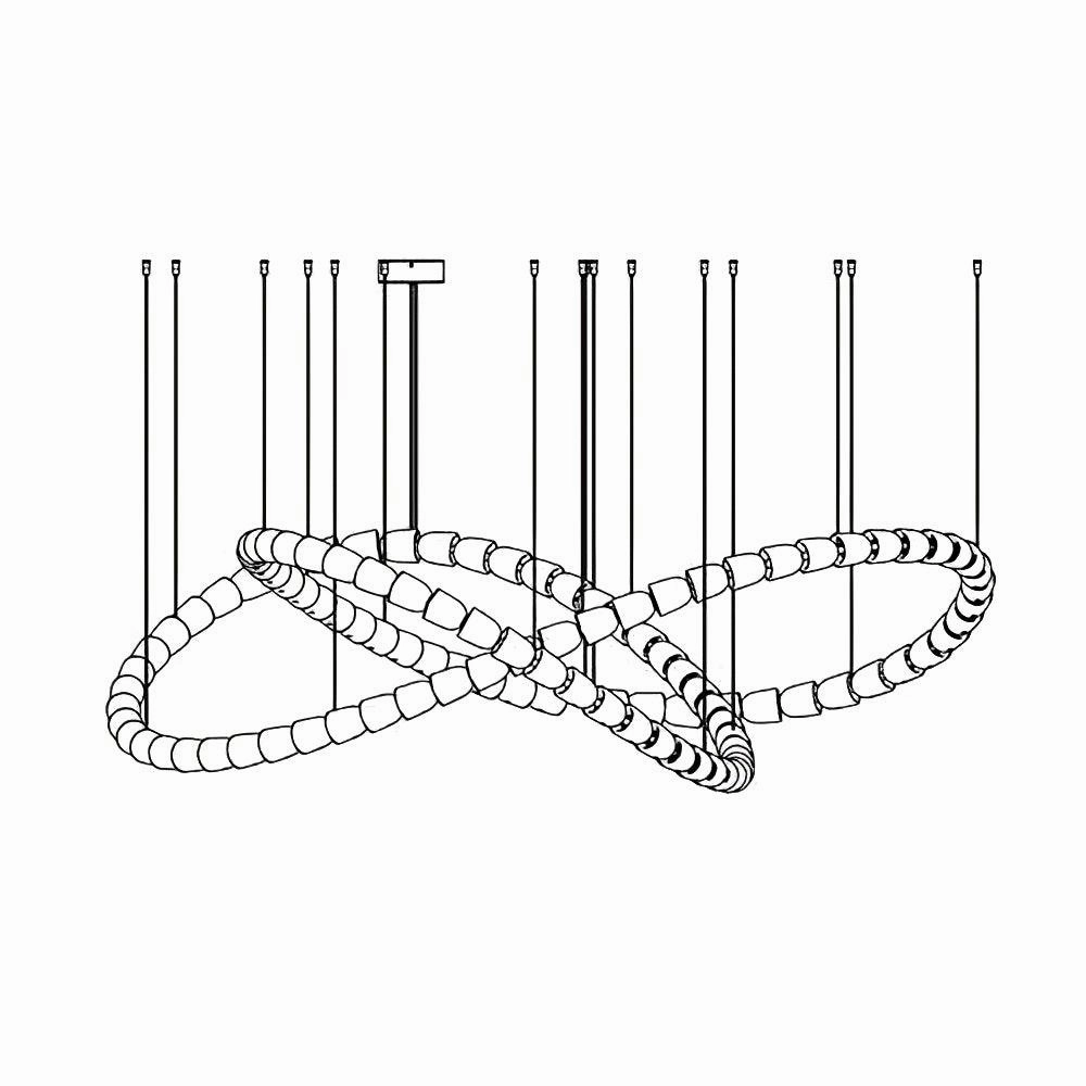 Gabriel Chrome Chandelier