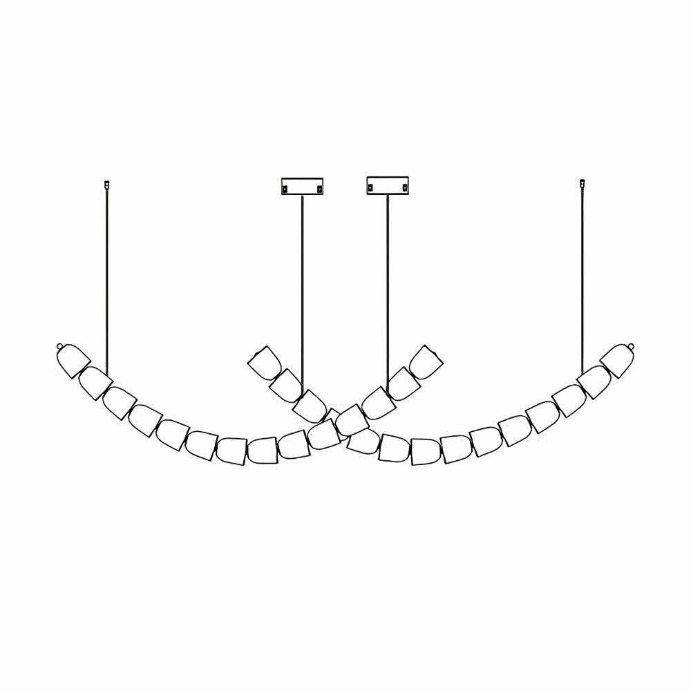 Gabriel Chrome Chandelier