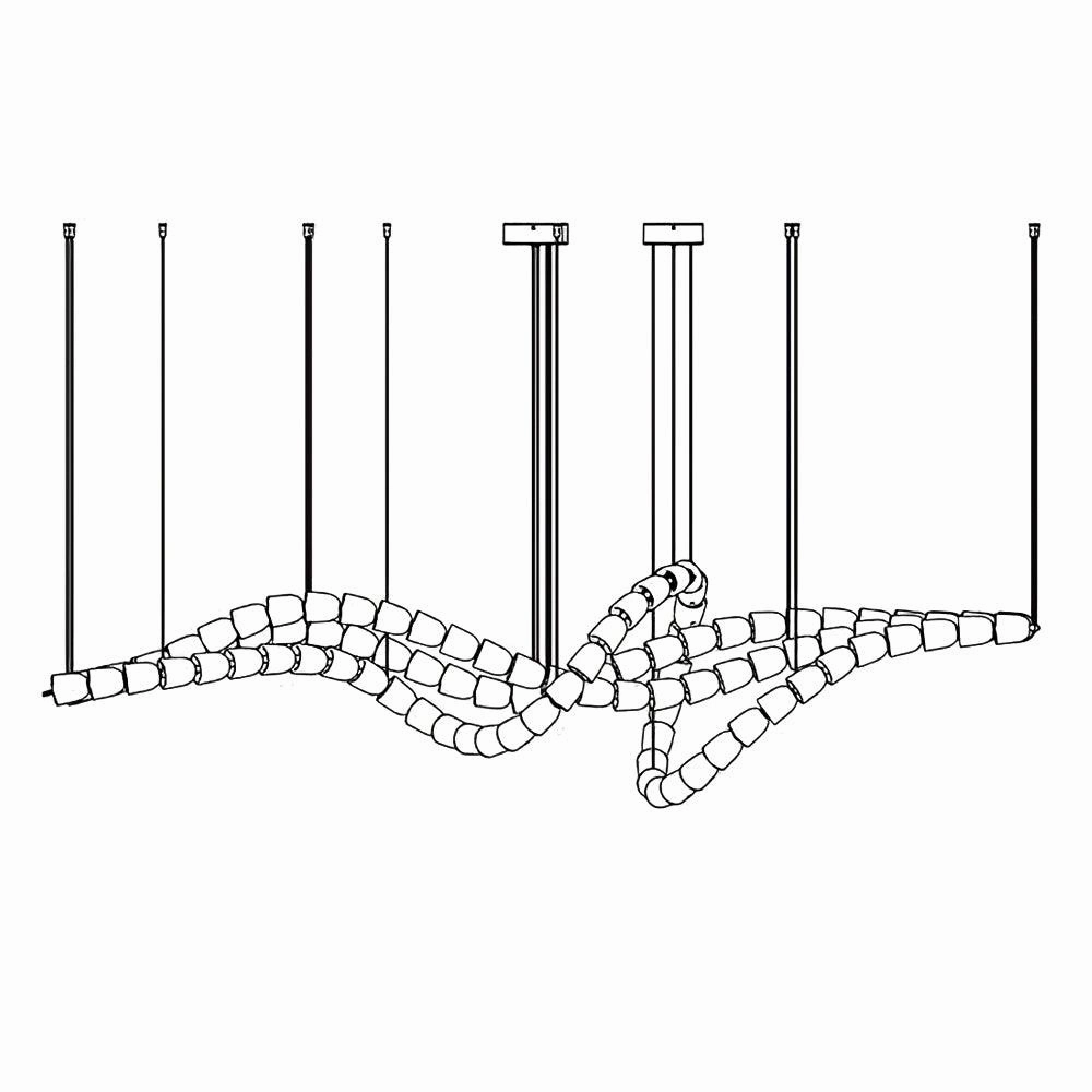 Gabriel Chrome Chandelier