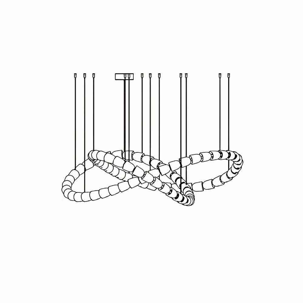 Gabriel Chrome Chandelier