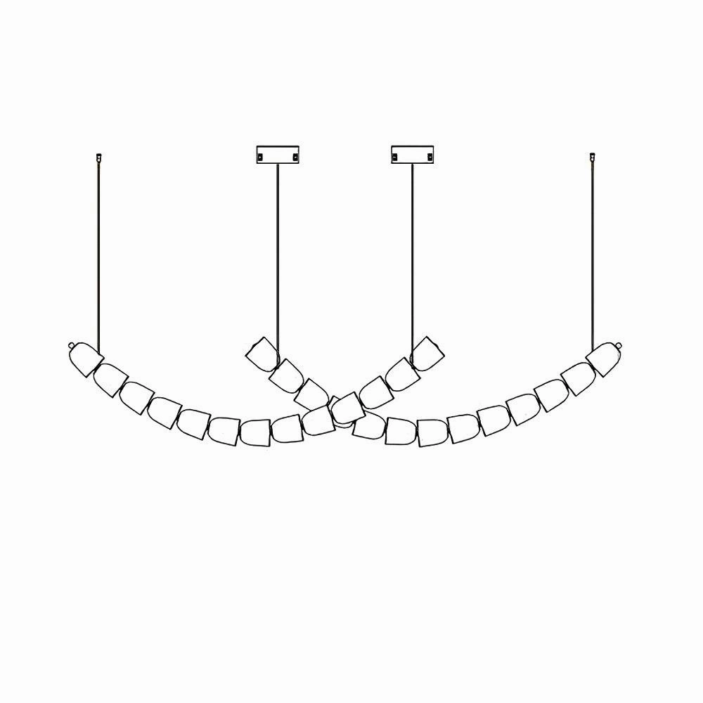 Gabriel Gold Chandelier