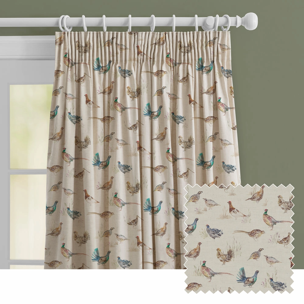 Game Birds Printed Made to Measure Curtains Minihome decor ,wall decor 