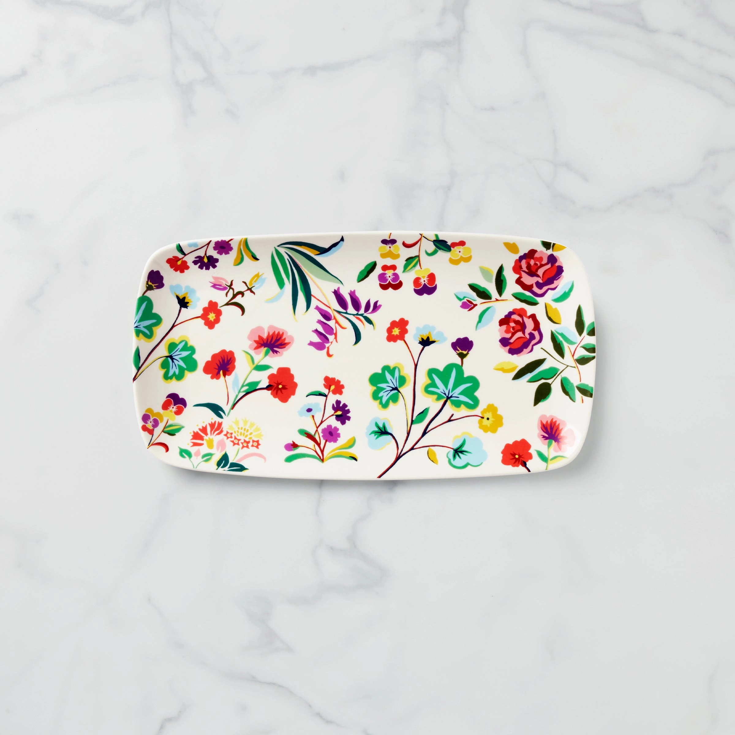 Garden Floral Hors d'Oeuvres Trayafternoon tea dessert tray