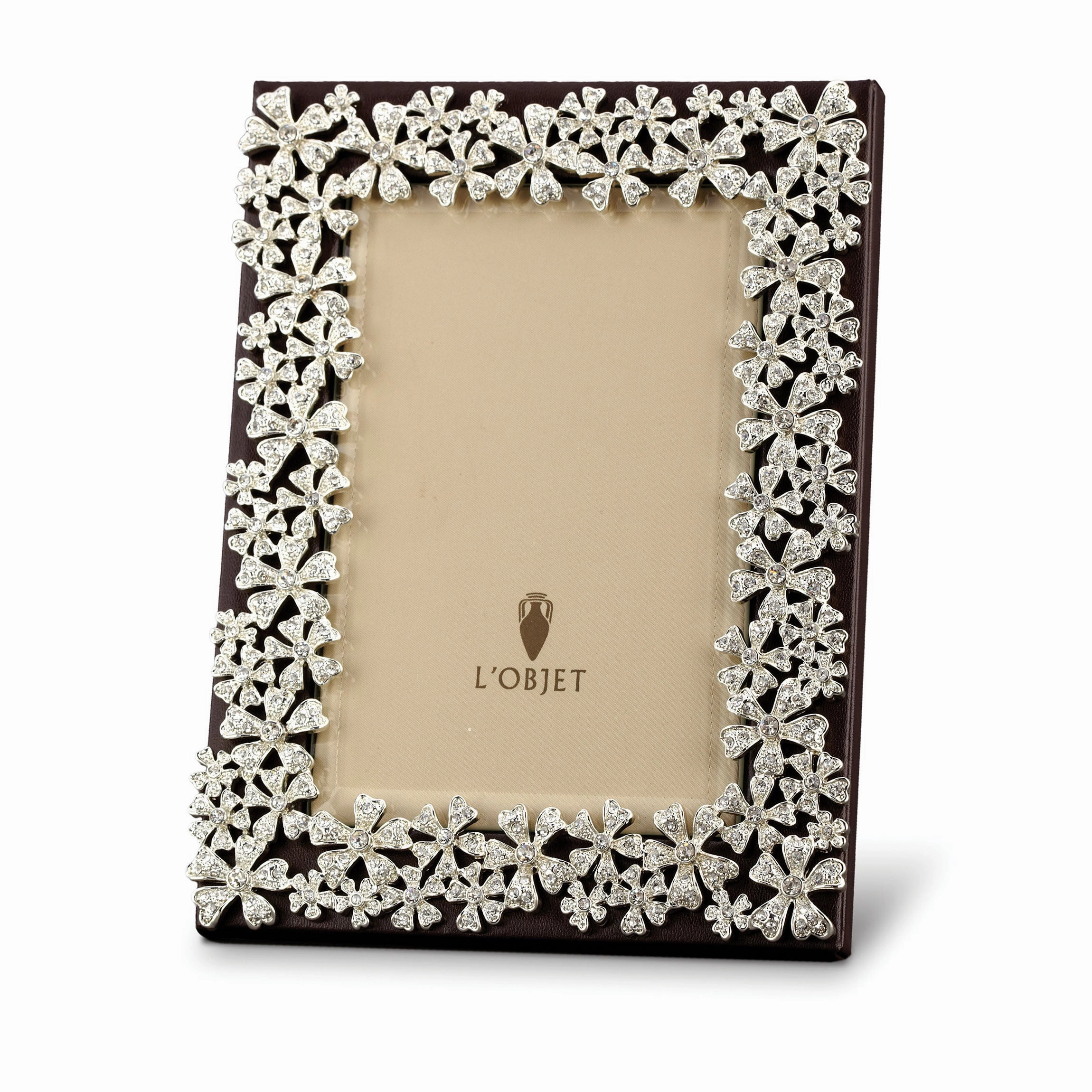 Garland Frame 8 x 10 - Platinumdecorative photo frame ,personalized photo frame 