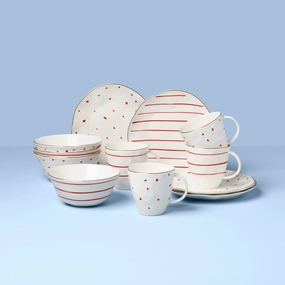 Garnet Bay 12-Piece Dessert Setsummer decor ,outdoor summer decor 