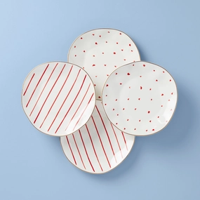 Garnet Bay 4-Piece Dessert Setsummer decor ,outdoor summer decor 