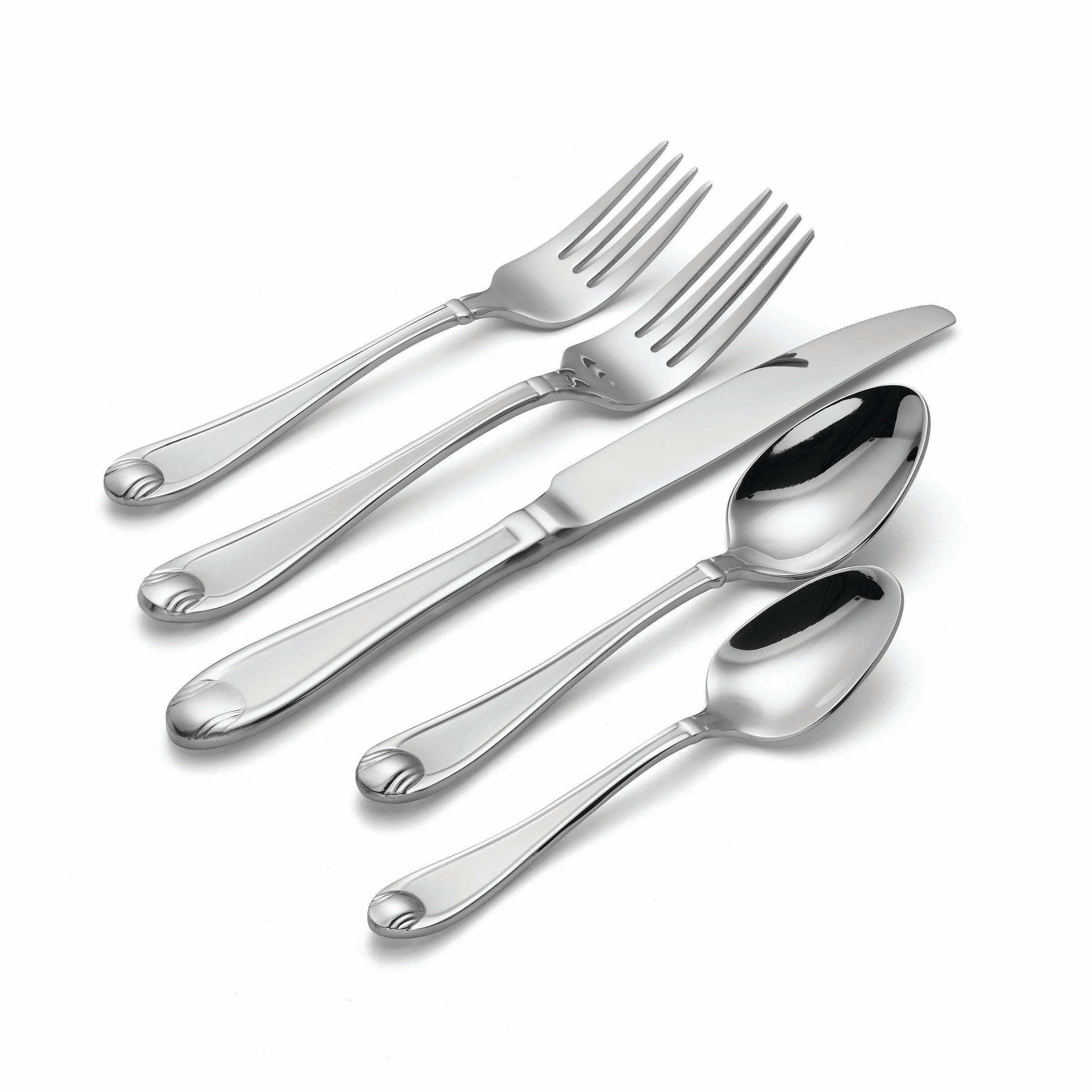 Garnet Satin 65 Piece Flatware Seteco-friendly bamboo fiber tableware set 