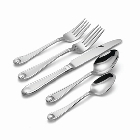 Garnet Satin 65 Piece Flatware Seteco-friendly bamboo fiber tableware set 