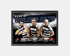 GEELONG CATS 'SONS OF GEELONG'handmade souvenirs