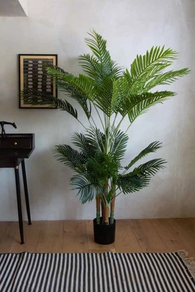 Giant Faux Palm Treedecorative vase ,Modern Ceramic Vase for Home Decoration 